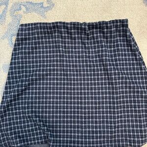 Urban Outfitters plaid slip on skirt